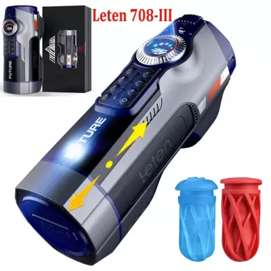 Newest Leten 708-Iii Male Masturbator Automatic Piston