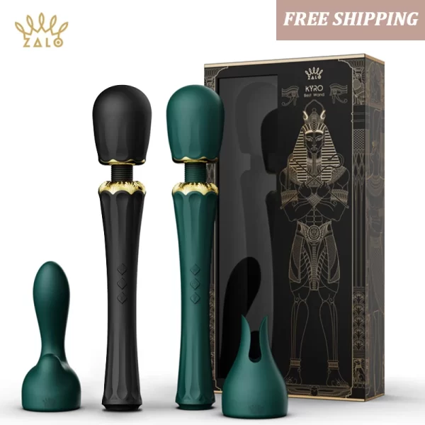 ZALO KYRO Silicone Waterproof AV Vibrator